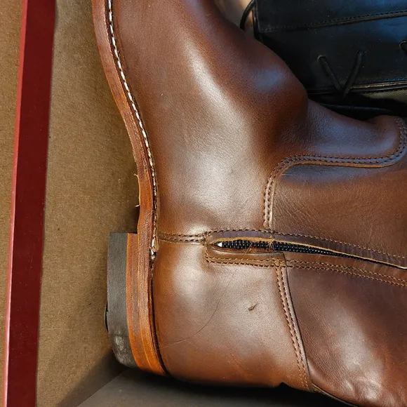 Wolverine Brown Leather Boots Womens