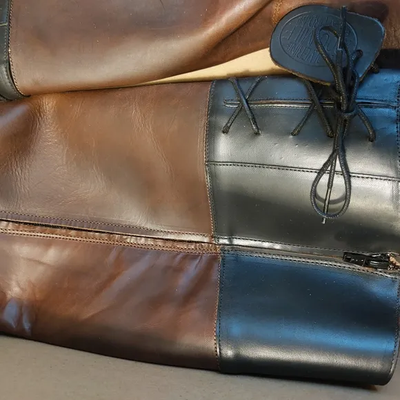 Wolverine Brown Leather Boots Womens
