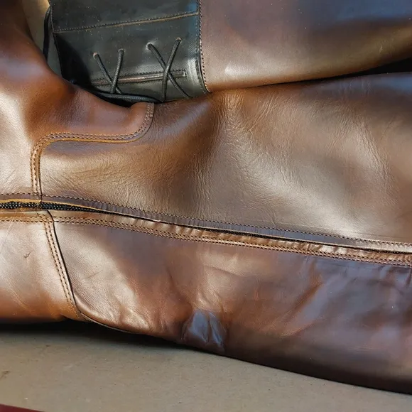 Wolverine Brown Leather Boots Womens