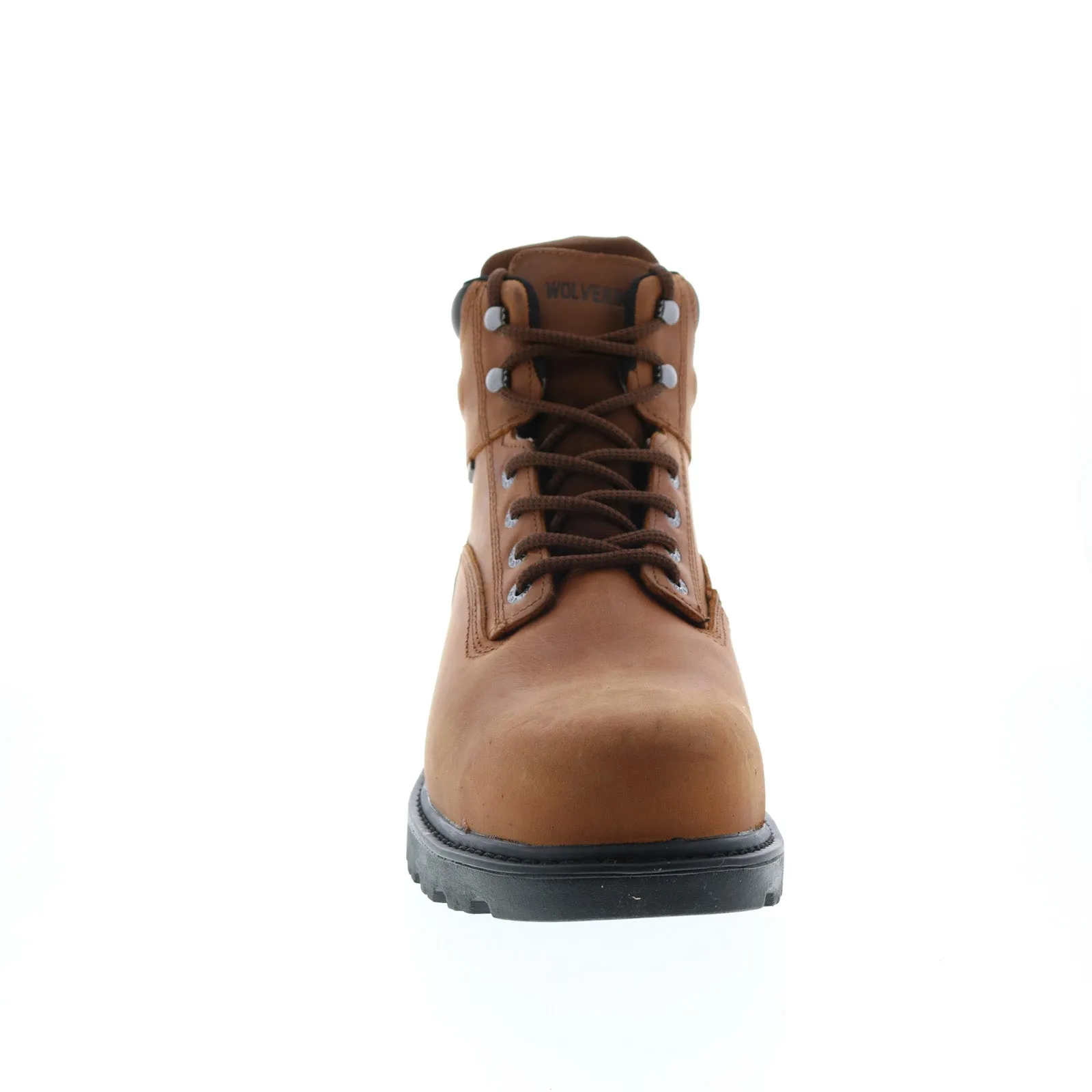 Wolverine Floorhand 6" Waterproof Steel-Toe Mens Brown Wide Work Boots