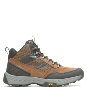 Wolverine Guide UltraSpring Waterproof Mid W880414 Mens Brown Wide Work Boots