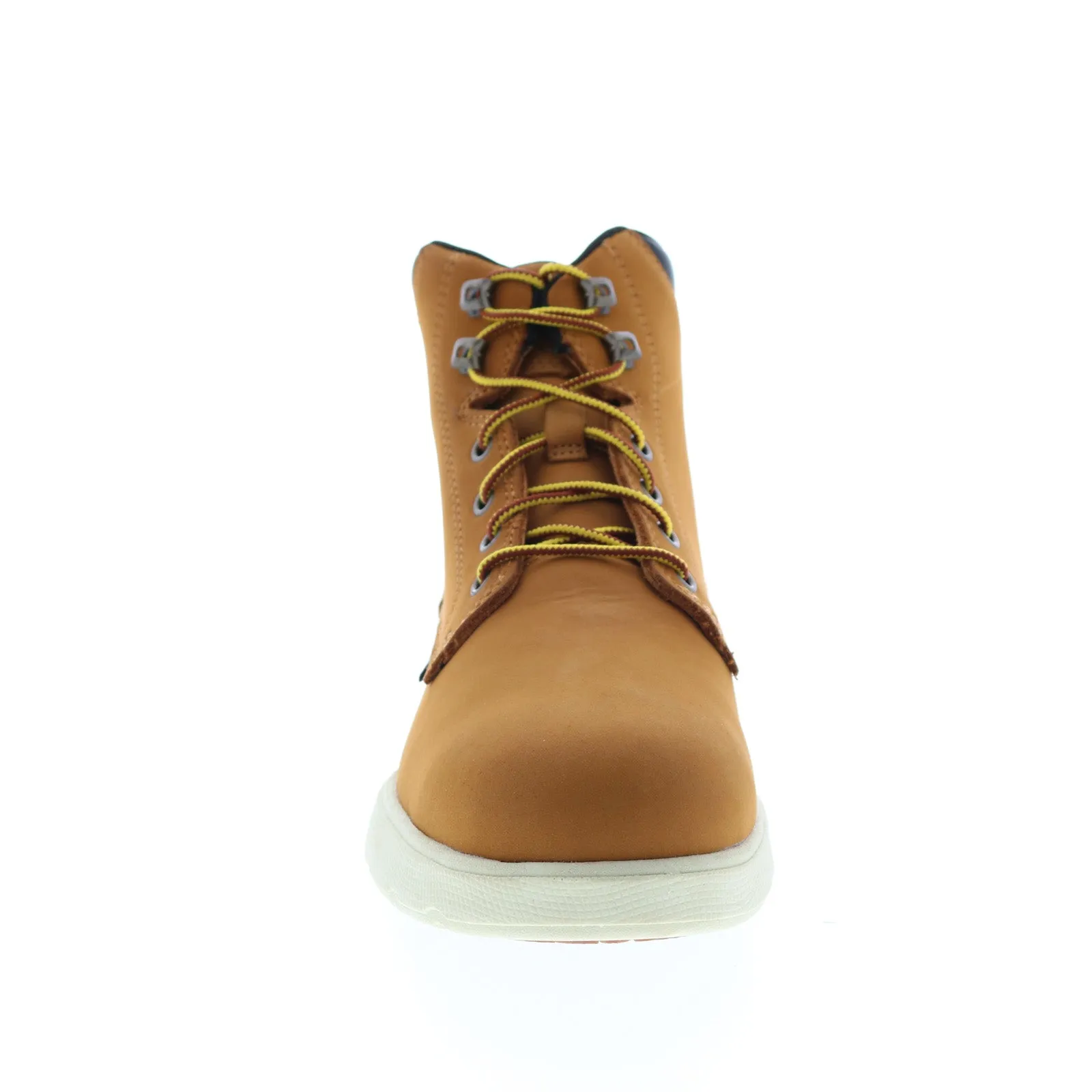 Wolverine Kickstart DuraShocks WP 6" Mens Wide Brown Lace Up Work Boots