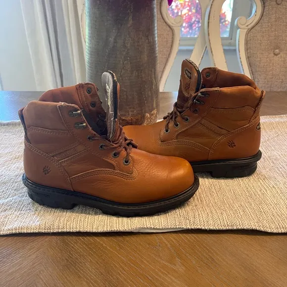 Wolverine leather boots