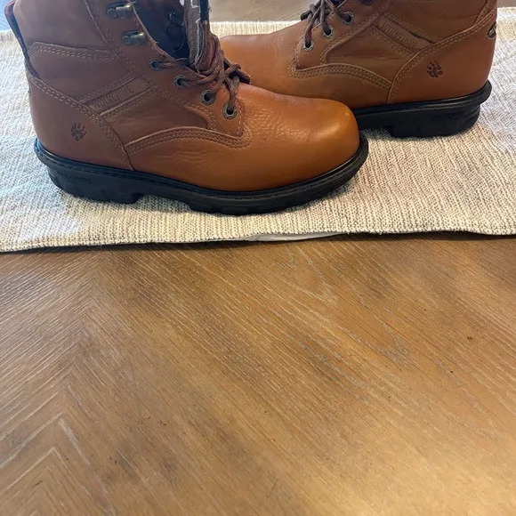 Wolverine leather boots