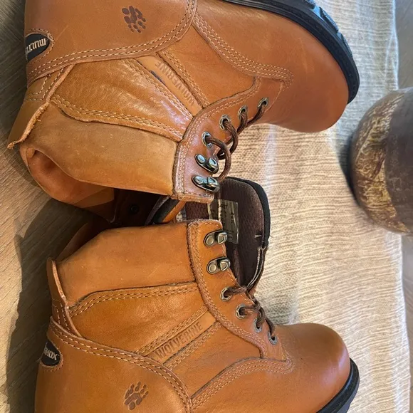 Wolverine leather boots