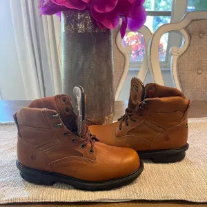 Wolverine leather boots
