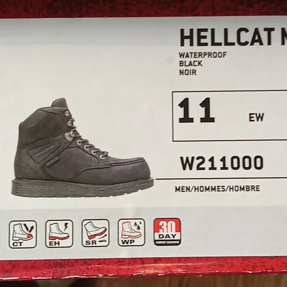 Wolverine men's boots-SLIGHTY USED