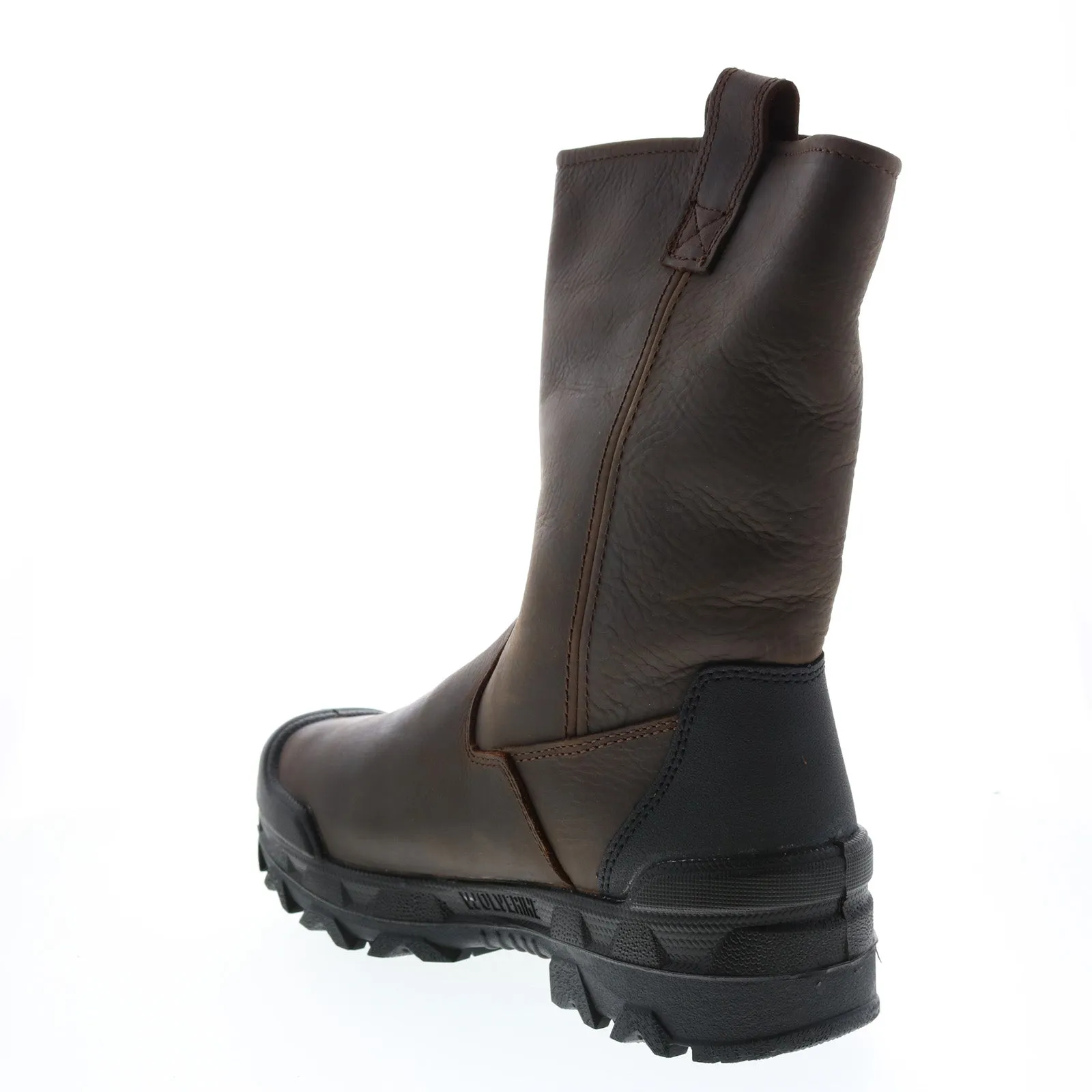 Wolverine Warrior 10" Met-Gaurd Waterproof Mens Brown Wide Work Boots