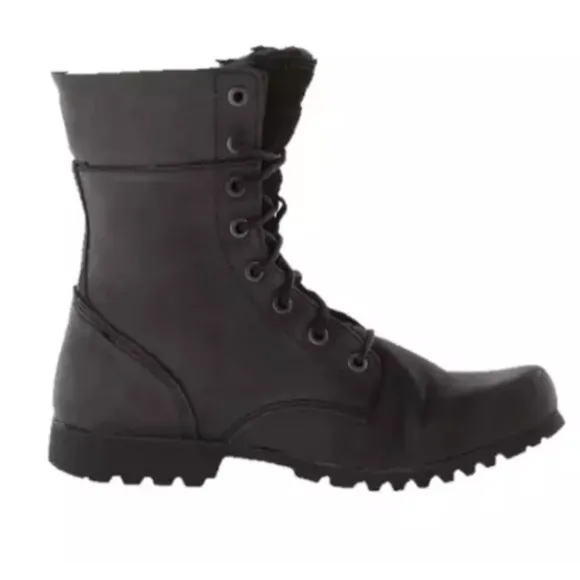 Women’s Caterpillar CAT Winter Alexi Combat Boots Black. Ankle Boots US 7/EU 38.