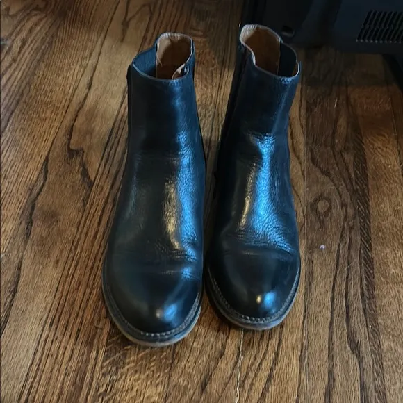 Women's Franco Sarto Black Leather Boots