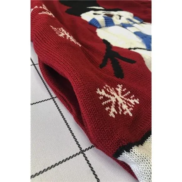Women's Oversize Turtleneck Pullover Sweater Dress with Pockets