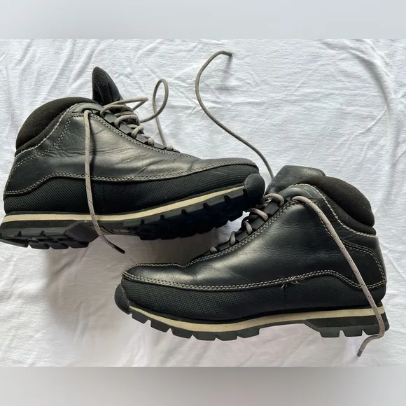 Women’s Timberland Black Leather Winter boots