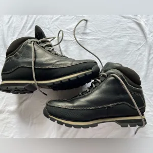 Women’s Timberland Black Leather Winter boots