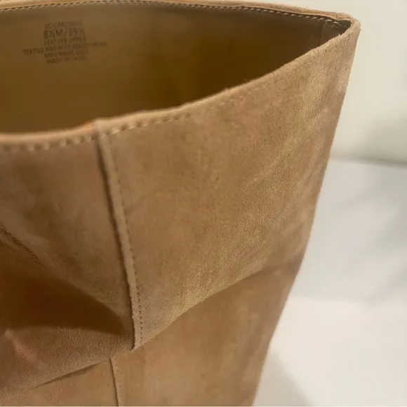Women’s Vince Camuto Carlyma Tan Knee High Suede Boots Size 8.5 US!