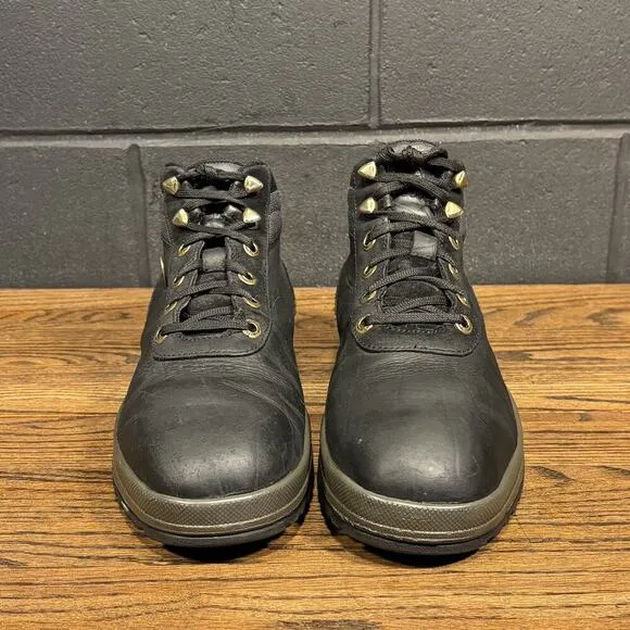 Woodland Black Leather Lace Up Hiking Boots Men’s 9 / 43