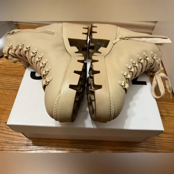 Worn Once! Schutz Xayane Booties Size 8B Schutz Booties Combat Boots