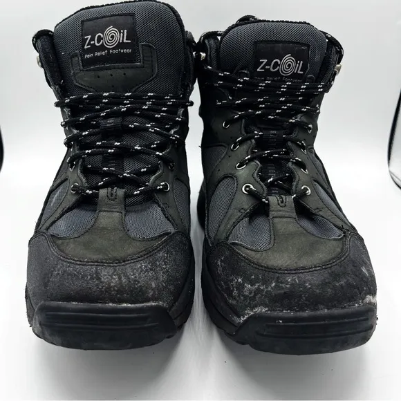 Z-Coil Men's Outback Hiker Covered CoiL Hiking Boots Leather 11.5