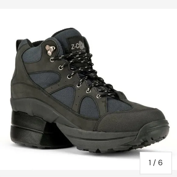 Z-Coil Men's Outback Hiker Covered CoiL Hiking Boots Leather 11.5
