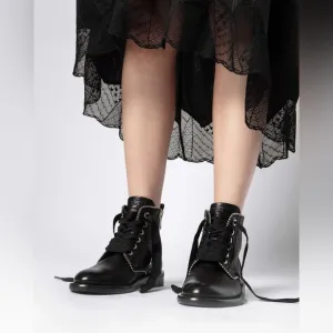 Zadig &amp; Voltaire Laureen Roma Studs Ankle Boots