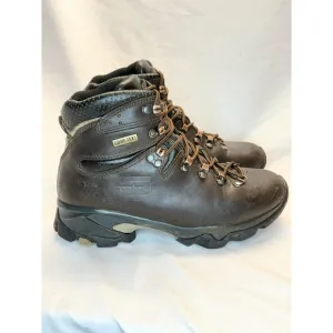 Zamberlan 996 Vioz GTX Boots Men's 7 Women's 9 Hiking Leather Brown Italy VTG