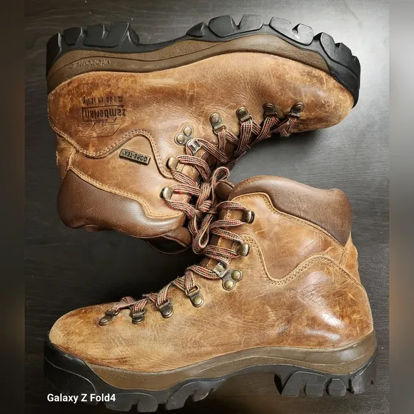 Zamberlan GTX Hiking/Trekking Goretex Leather Boots Vibram Sole Made in Italy