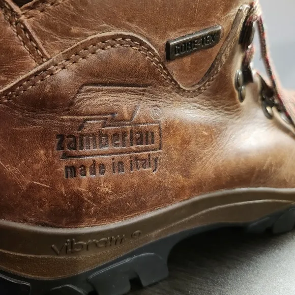 Zamberlan GTX Hiking/Trekking Goretex Leather Boots Vibram Sole Made in Italy