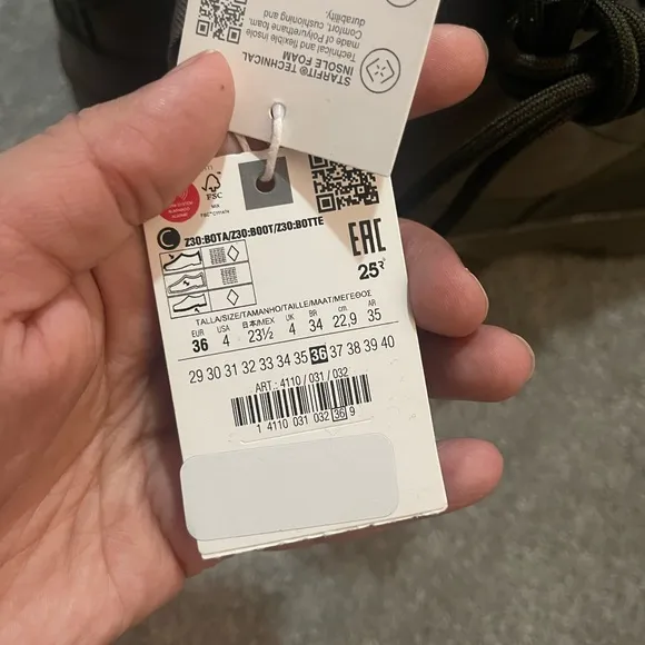 Zara big boys winter boots